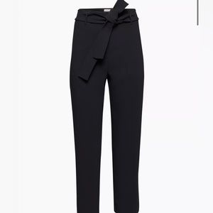 Wilfred black tie dress pants
